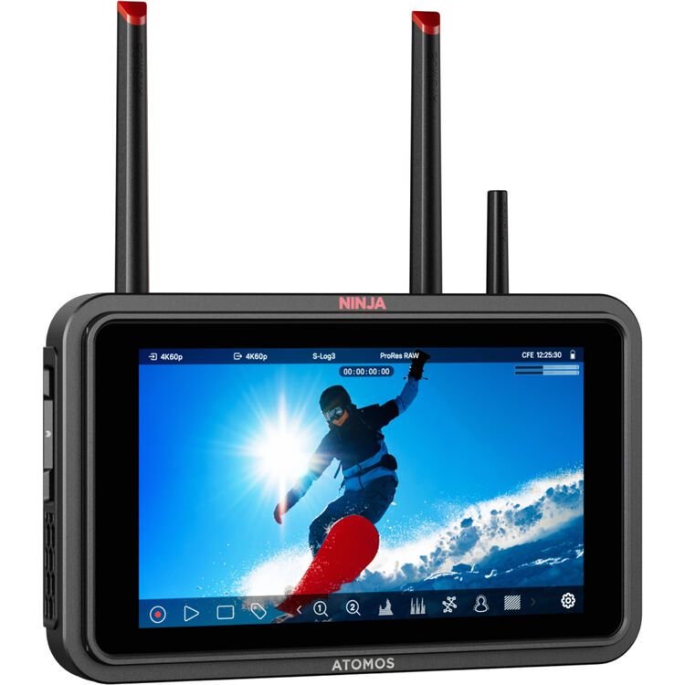 Atomos Ninja TX 5 ιντσών HDMI 12G-SDI και Wi-Fi monitor-recorder για επαγγελματική καταγραφή βίντεο στην Ελλάδα